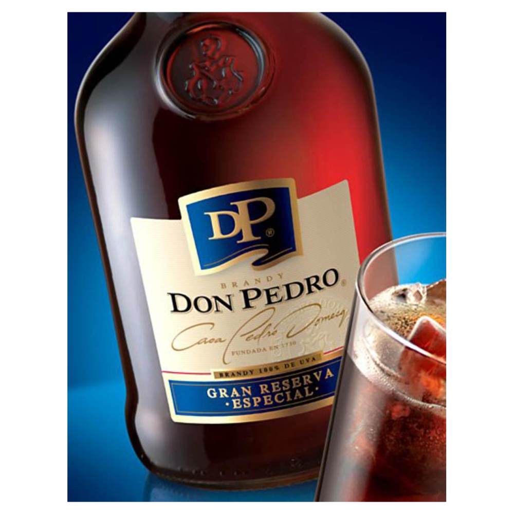 Pack de 4 Brandy Don Pedro Gran Reserva Especial 500 ml