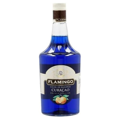 Pack de 2 Licor Flamingo Blue Curacao 1 L