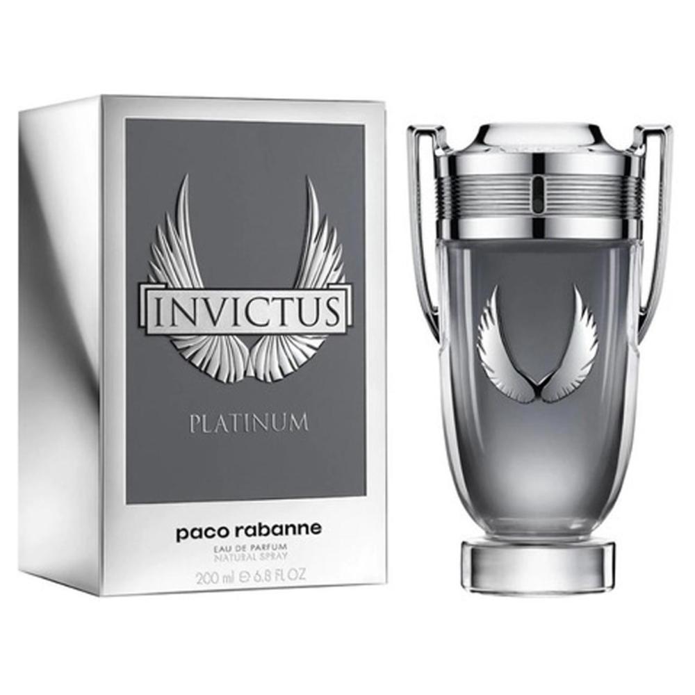 Loción Invictus Platinum de Paco Rabanne 200 ml EDP