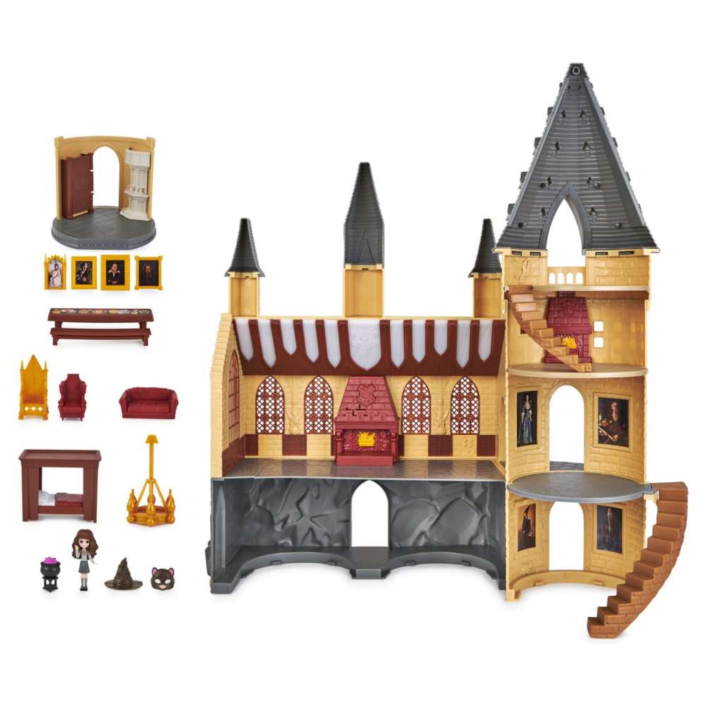 Harry Potter Magical Minis - Juego para niños, paquete con figura y  accesorios de Harry Potter, además de calcomanía de Harry Potter y kit  mágico 