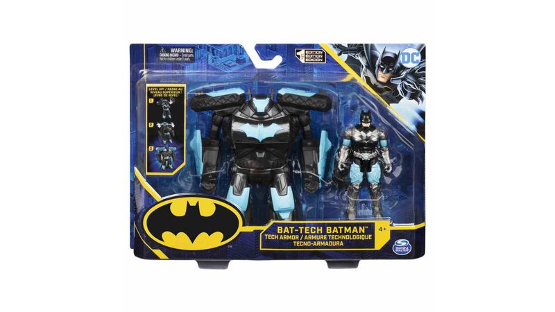 Batman: Batman Con Tecno Armadura 10 Cm