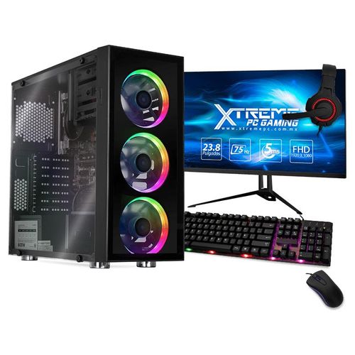 Xtreme Pc Gamer Radeon Vega 11 Ryzen 5 Ssd 240gb Monitor Fhd