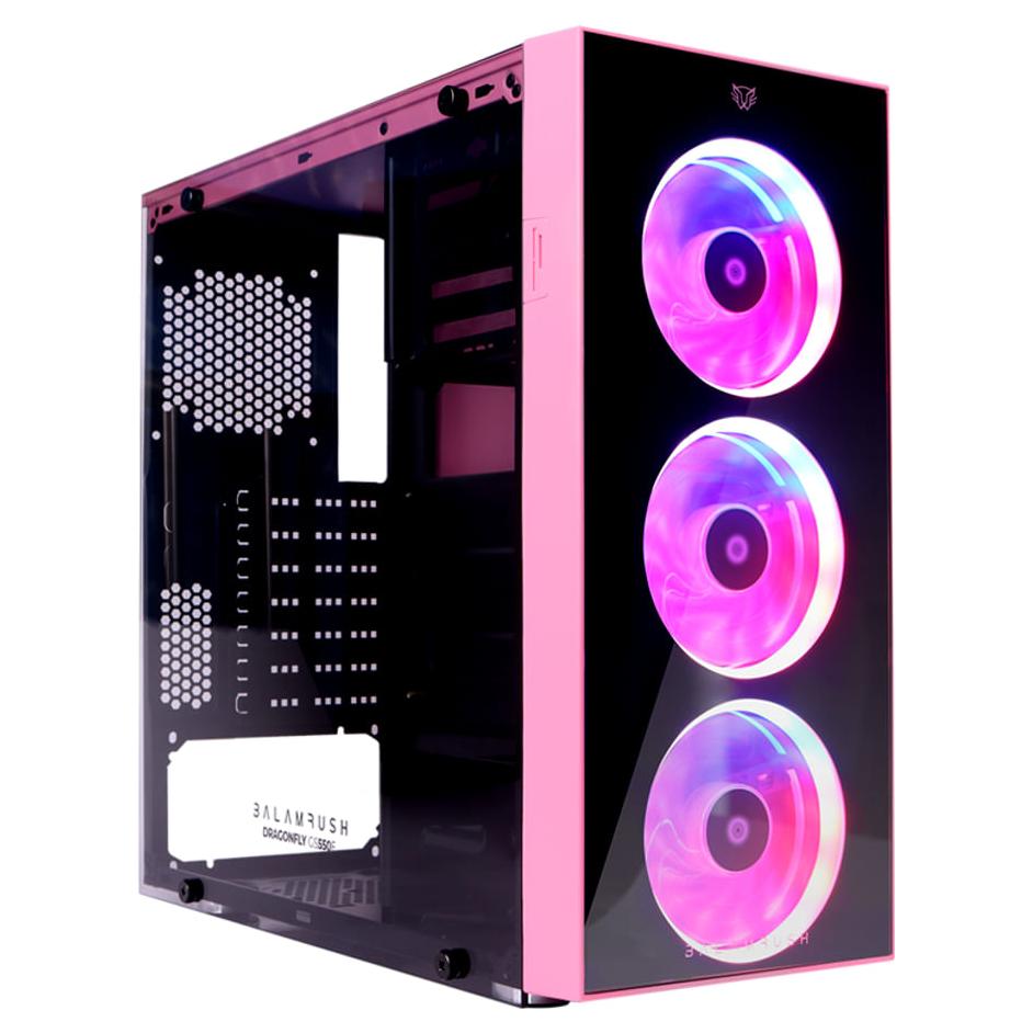 Pc Gamer Pink Ryzen 5 5600G RAM 16GB SSD 480GB Wifi