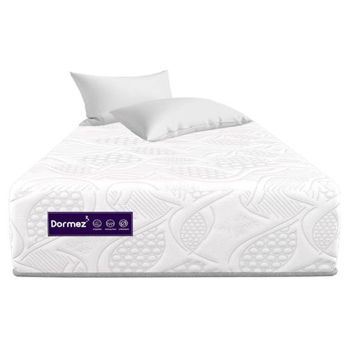 Colchon Individual Dormez Espuma Cool Gel Memory Foam + Almohadas