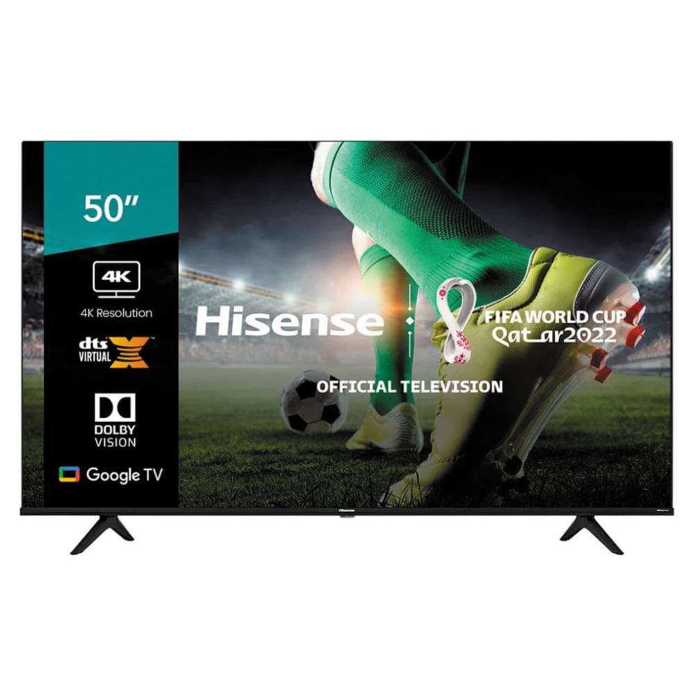 Pantalla Hisense 50 pulgadas Led 4K Android 50A6H Smart Tv