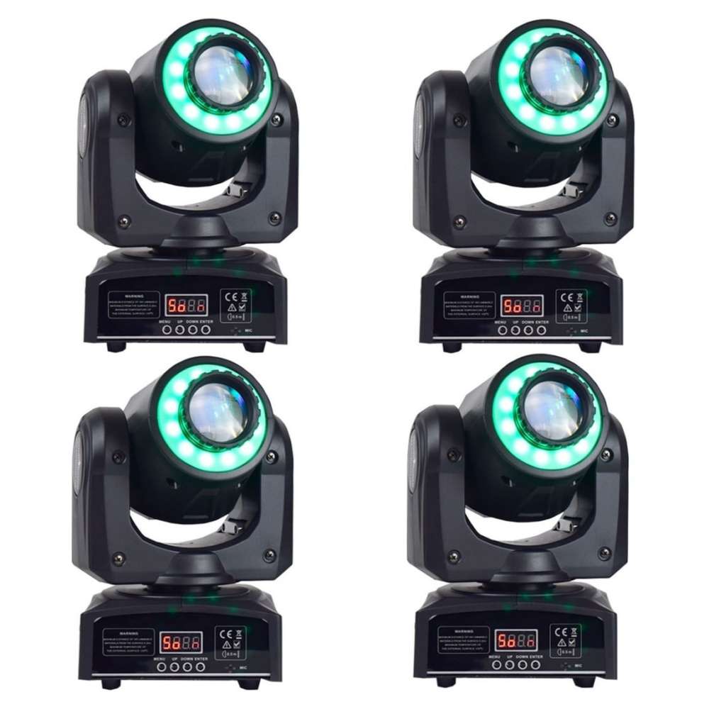 Cabeza Móvil Foco LED Profesional 60W DMX (IGNITE60) - Beamz