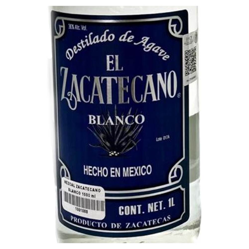 Pack de 2 Mezcal El Zacatecano Blanco 1 L