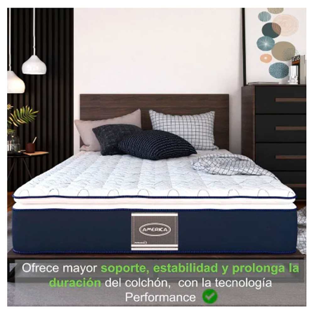 Colch n Am rica Matrimonial Ortop dico Con Box Reforzado Y Almohadas leopold-becker-black-and-white-stock-photos-images-alamy