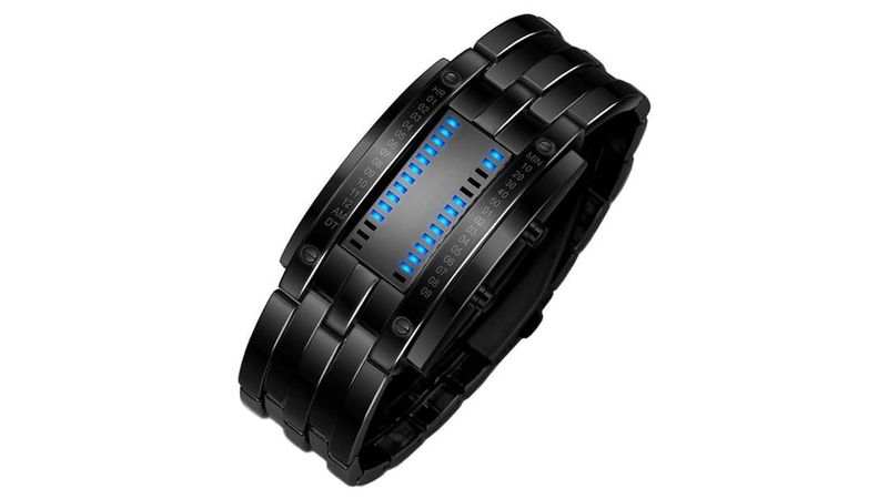 Carga Usb Creative Espejo Led Digital Reloj