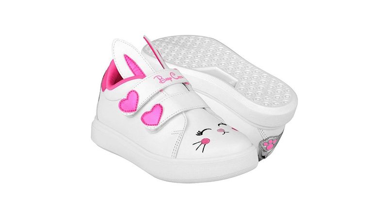 TENIS NI A BABY CATS BUNNY SIMPIEL BLANCO