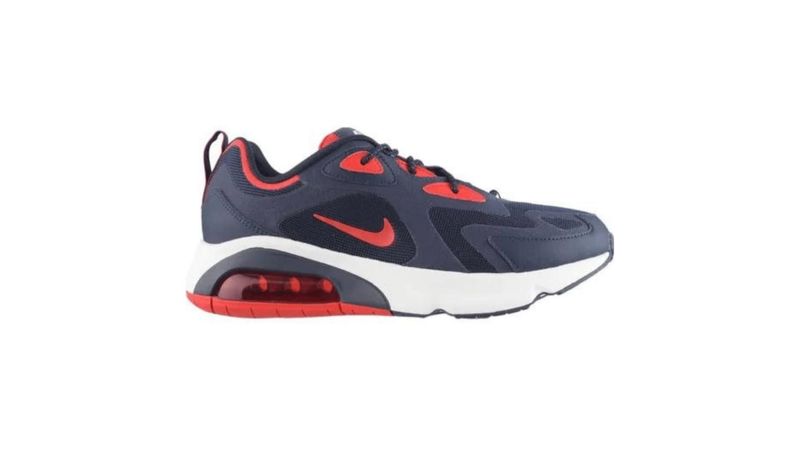 Tenis nike blancos discount con azul y rojo