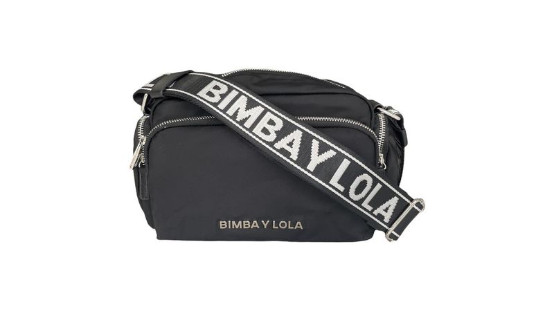 Bolso bimba y lola blanco y negro new arrivals