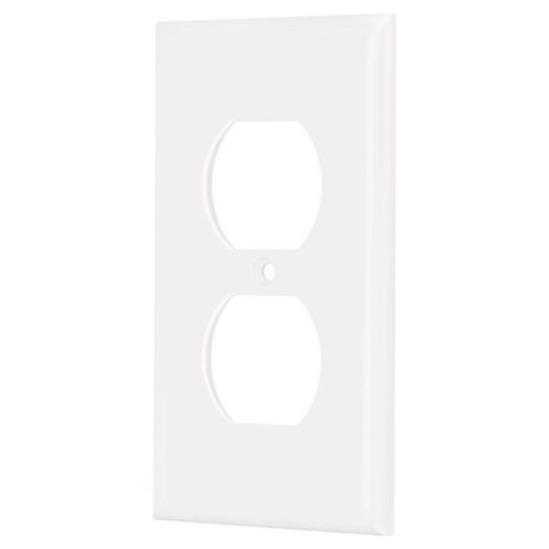 Placa, de ABS, Standard, Blanco