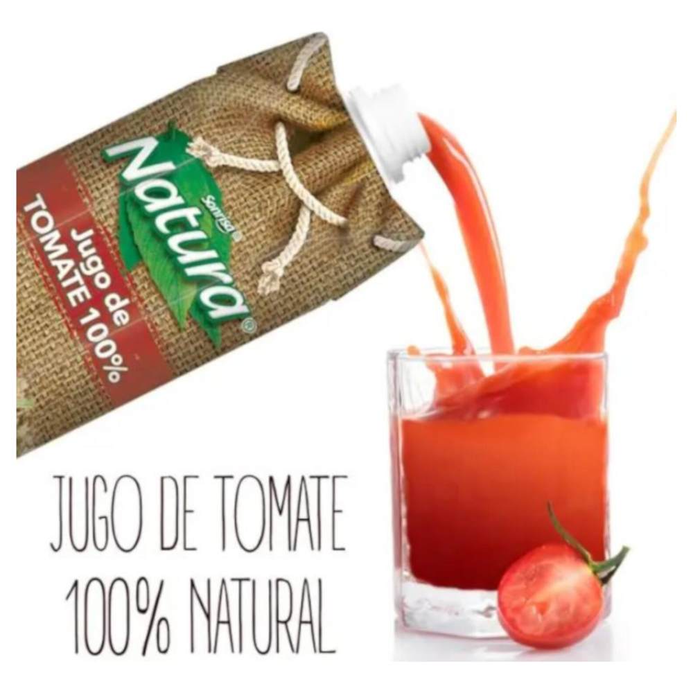 Pack de 12 Jugo Sonrisa Natura Tomate 946 ml