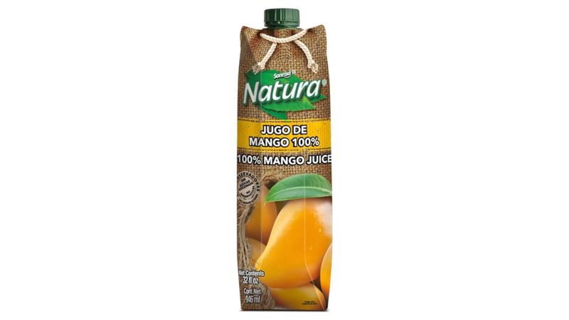 Pack de 12 Jugo Sonrisa Natura Mango 946 ml