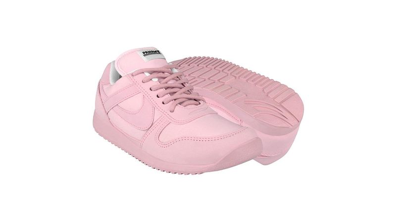 TENIS DAMA PANAM 102630052 TEXTIL ROSA