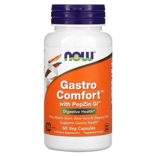 Sistema Digestivo Saludable Now Gastro Comfort with pepzin GI