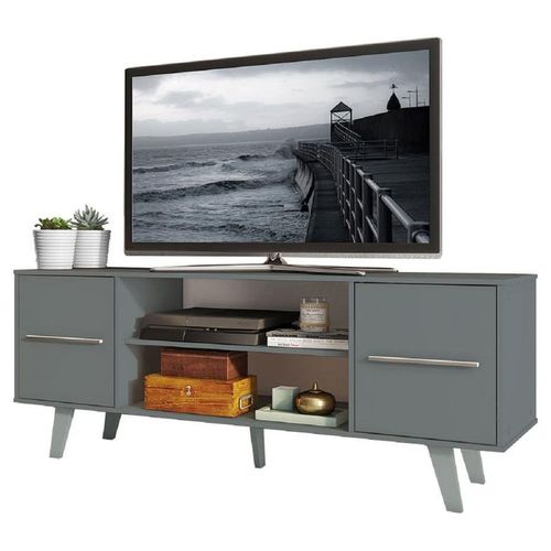 Mueble Para Tv Madesa Copenhaguen 55 Pulgadas Gris