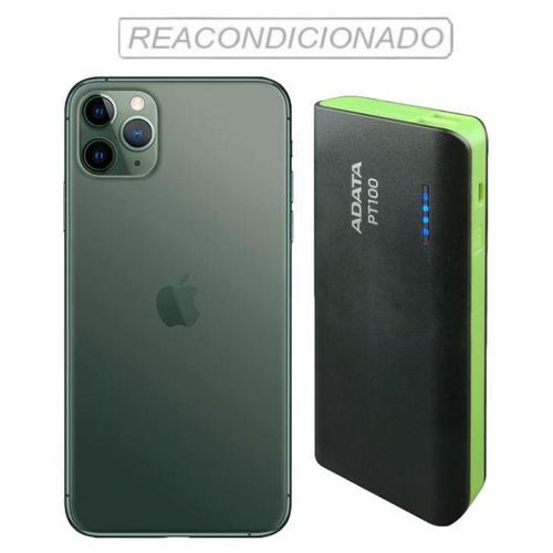 iPhone 11 Pro Max Reacondicionado + Power Bank 10,000mah