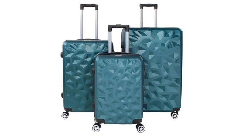 Set de Maletas con ruedas de viaje Rack & Pack