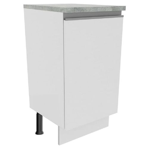 Mueble De Cocina Madesa 1 Puerta - 40 Cm Blanco