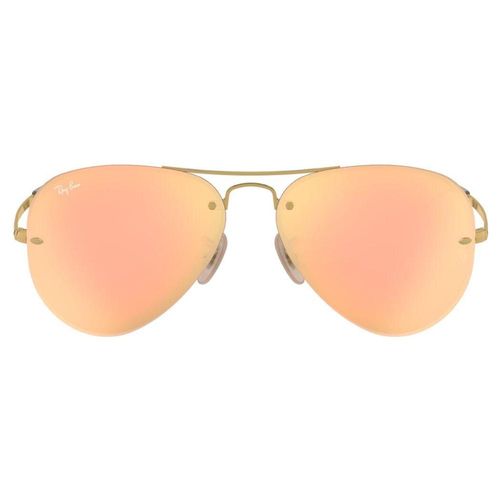 Lentes de Sol Ray-Ban Aviador Café Claro