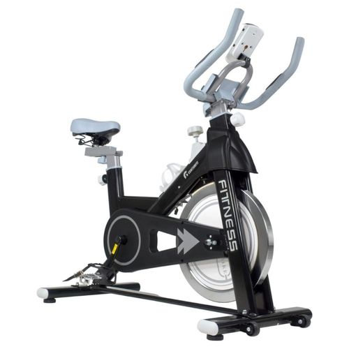 Bicicleta fija spinning profesional 10kg best sale fitness cardio gym verde centurfit