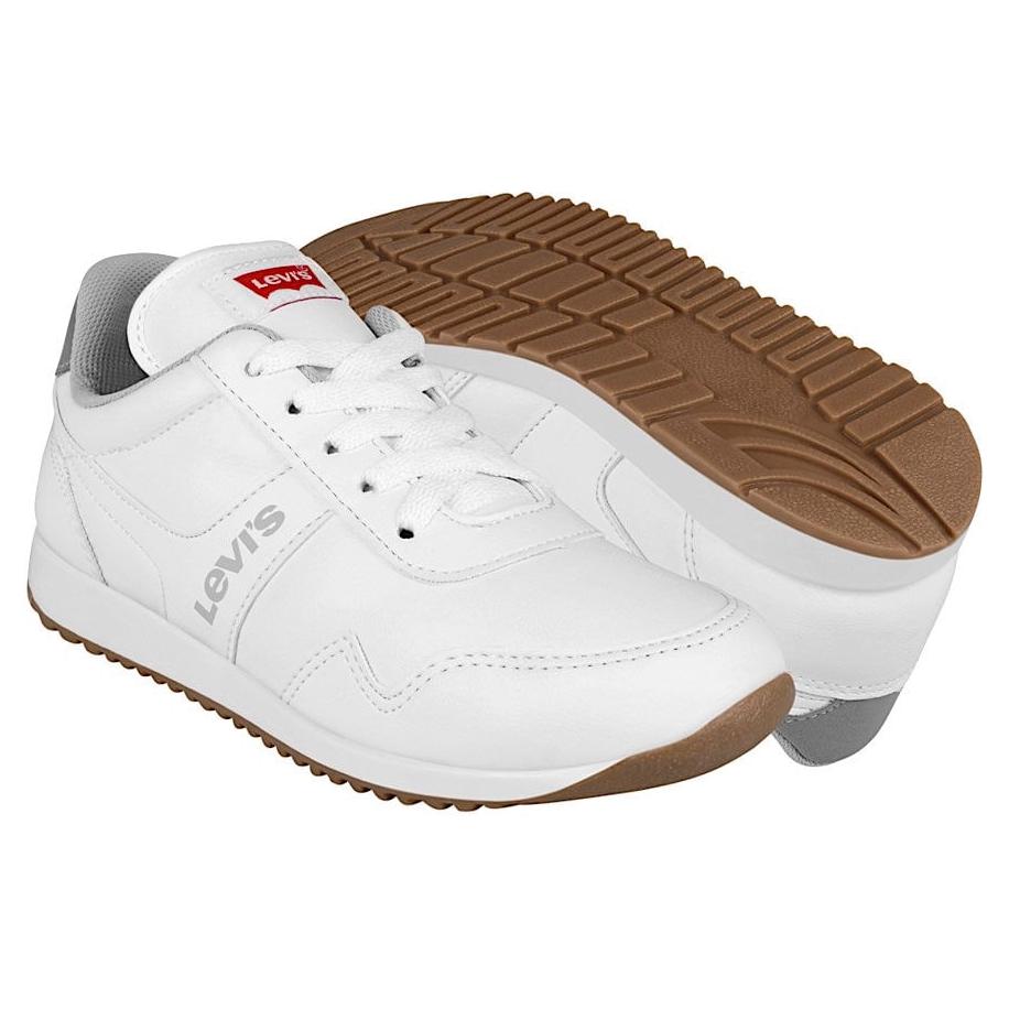 TENIS DAMA LEVI S 0405890018 SIMIPIEL BLANCO