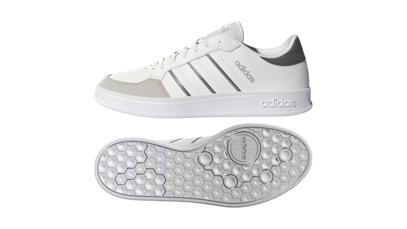 interferencia Decir a un lado otro Tenis Adidas Hombre Breaknet Blanco GX4197