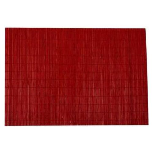 Mantel Indiv.bamb/tejido(rojo) Sm-426141