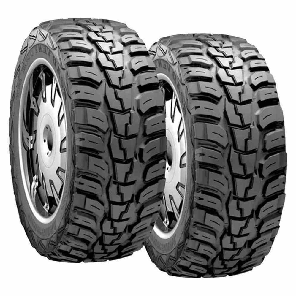 Paquete De 2 Llantas 27x8.50r14 Lt 6c Marshal Kl71 Mt 95q