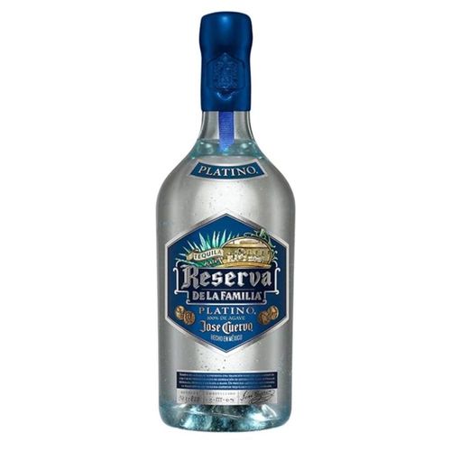 Pack de 4 Tequila Cuervo Res. Fam. Platino Orgánico 750 ml