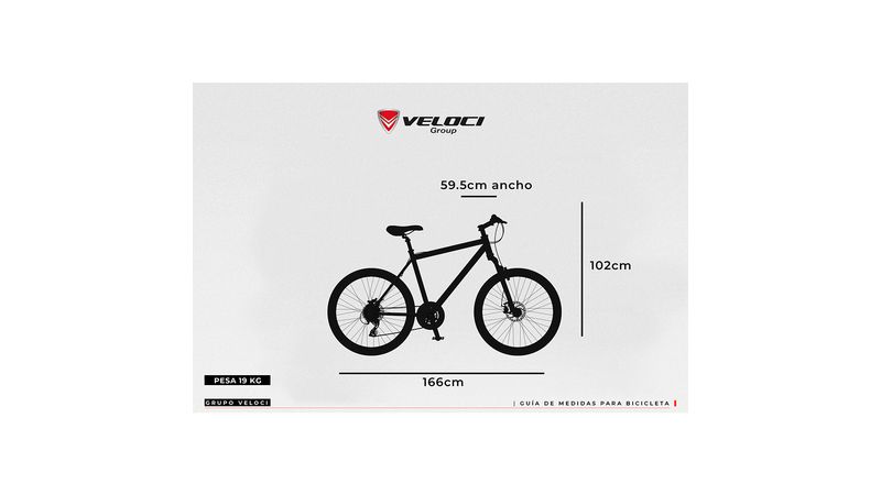 Bicicletas veloci rodada discount 26