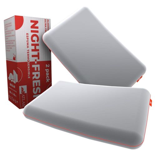 Almohada de Memory Foam Estandar 2 pack Night Fresh