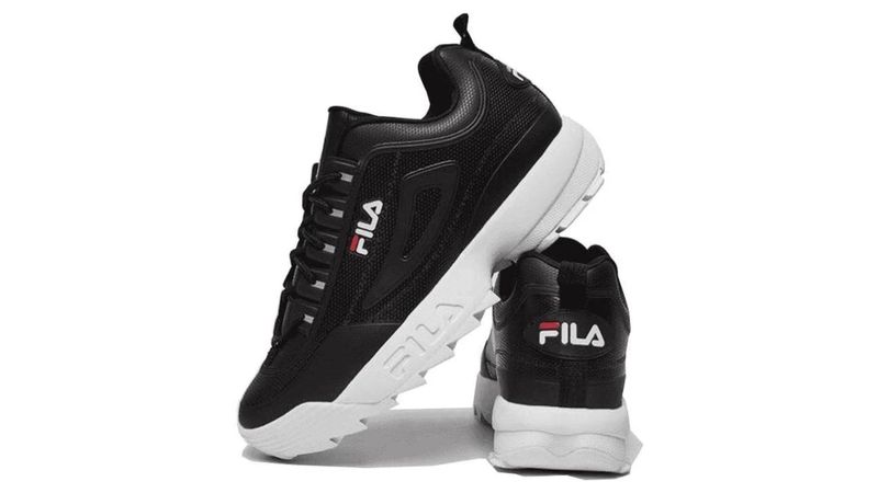 Tenis Fila Disruptor II NO-SEW para 1FM00464-014 Negro