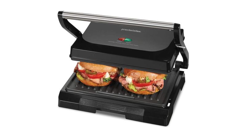 2-in-1 Panini Press & Compact Grill - Model 25440