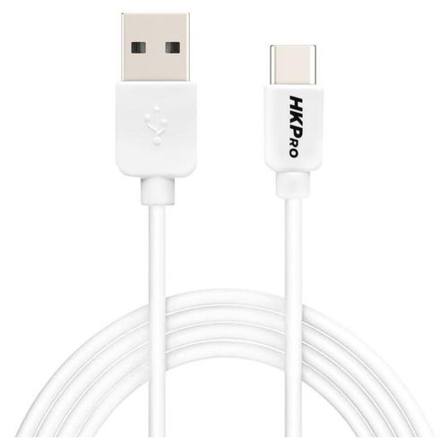 Cable USB Tipo C HKPro 3 m Blanco