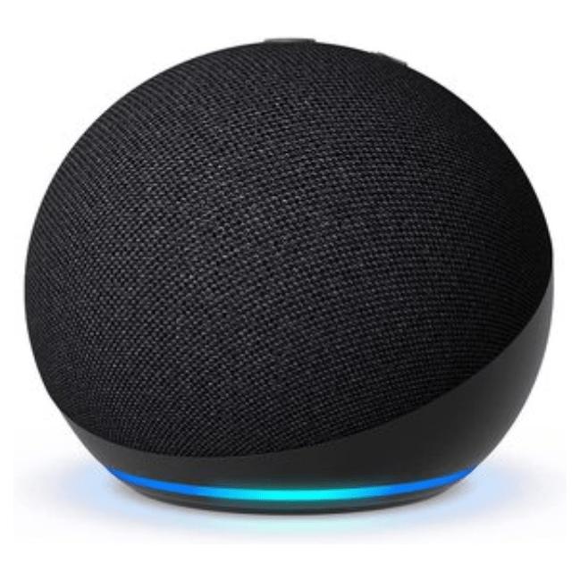 Bocina inteligente con alexa echo dot 5a gen negro