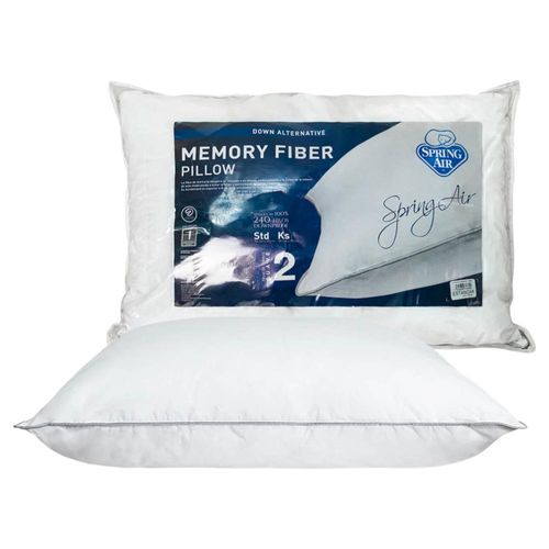 Almohada Spring Air Memory Fiber Tamaño Estandar