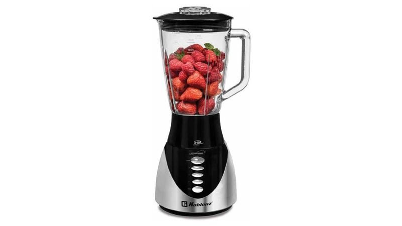 Licuadora Koblenz LKM 4703 VI 3 Vel. Vaso de Vidrio Negra