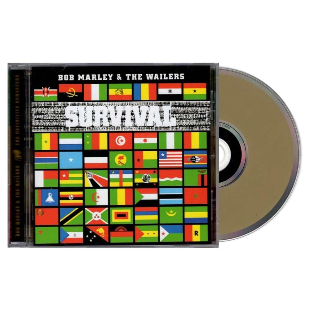 Bob Marley &amp; The Wailers Survival Disco Cd Importado