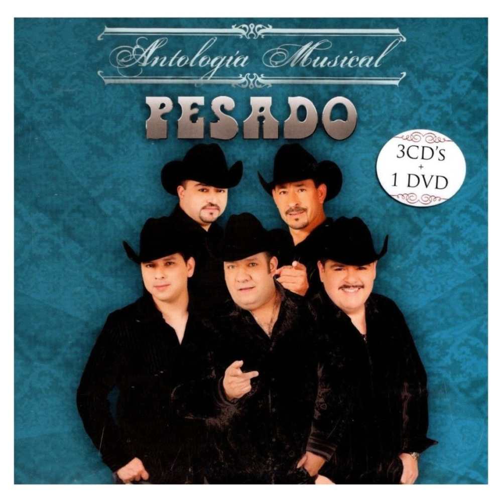 Pesado Antologia Musical / 3 Discos Cd + Dvd