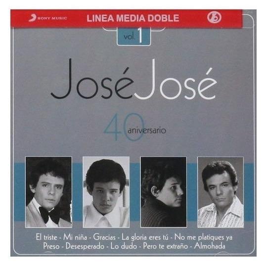 Jose Jose 40 Aniversario Volumen 1 / 2 Discos