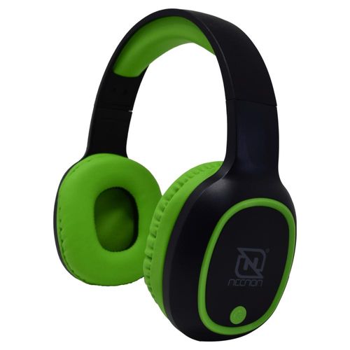 Audífonos de Diadema Necnon NBH-04 PRO Bluetooth Verdes