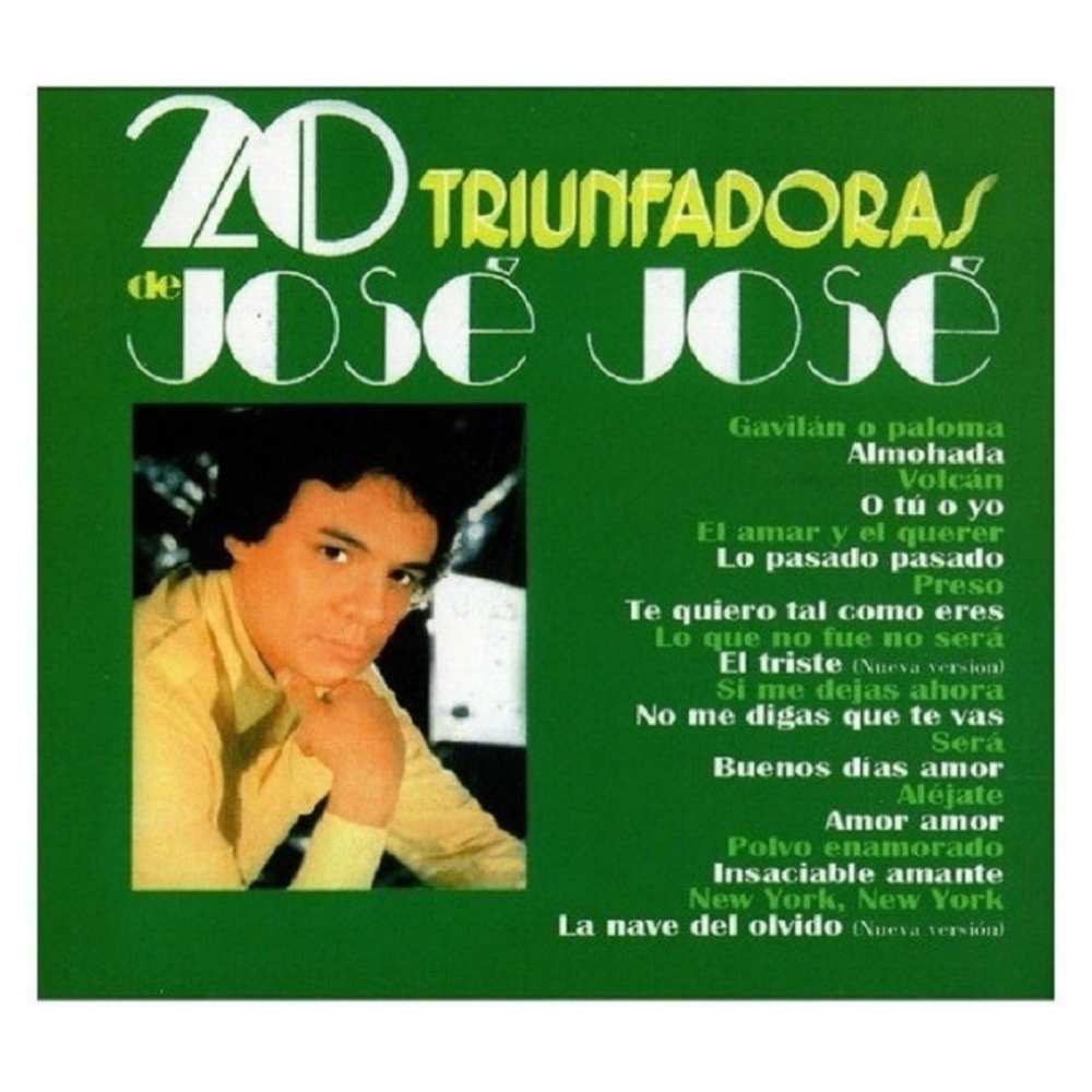 Jose Jose 20 Triunfadoras