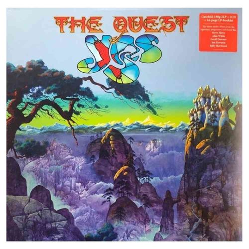 Yes The Quest 2 Lp  Vinyl + 2 Discos Cd + Booklet 12"
