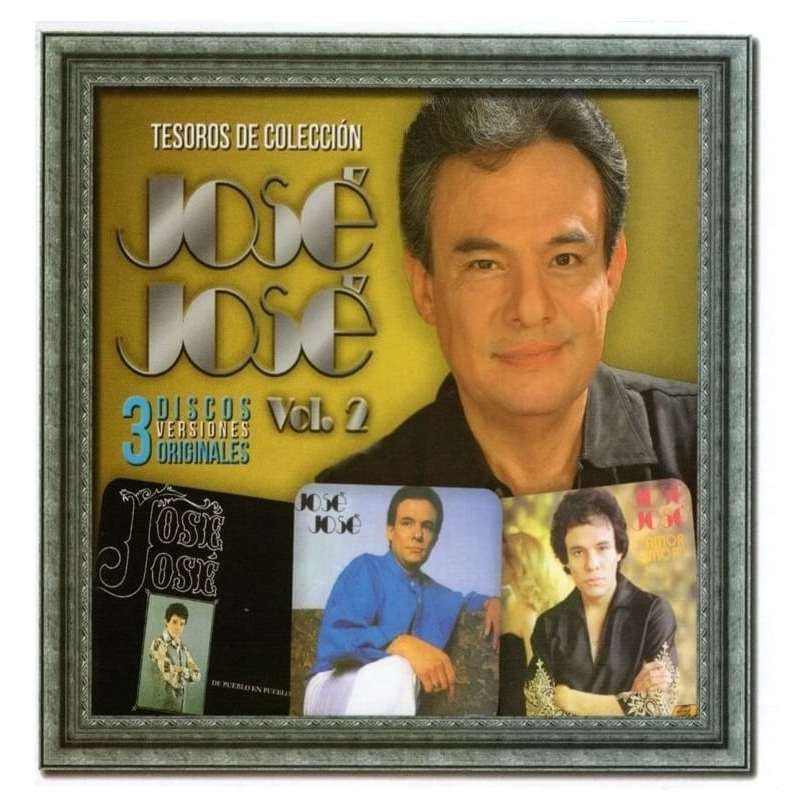 Jose Jose - Tesoros De Coleccion / Vol 3 Tres - Boxset 3 Cd