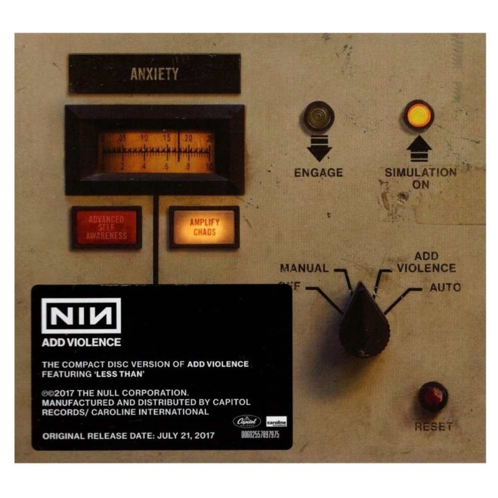 Add Violence (CD) Nine Inch Nails, купить в Москве, цены в  интернет-магазинах на Мегамаркет