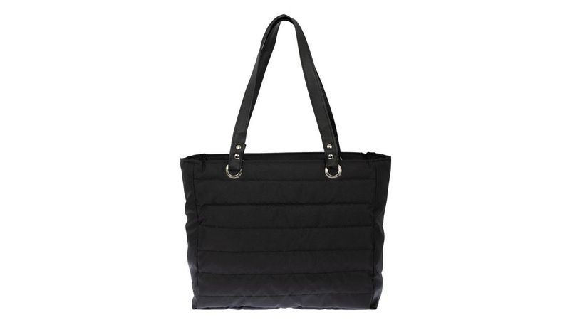 Bolso Playa PUF - Negro – La Estanteria