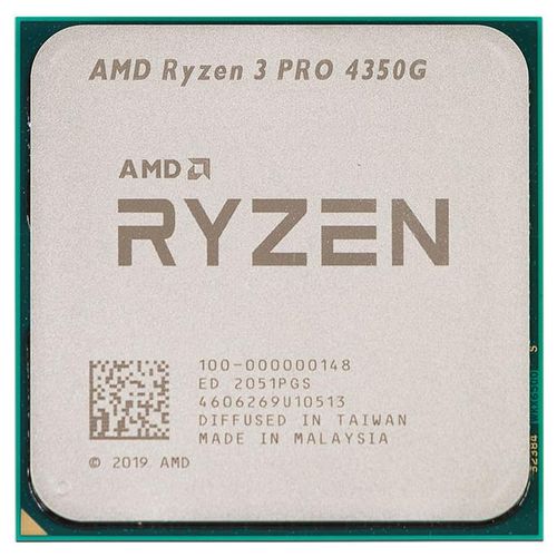 Procesador AMD Ryzen 3 Pro 4350G, hasta 4.0 GHz, Socket AM4.